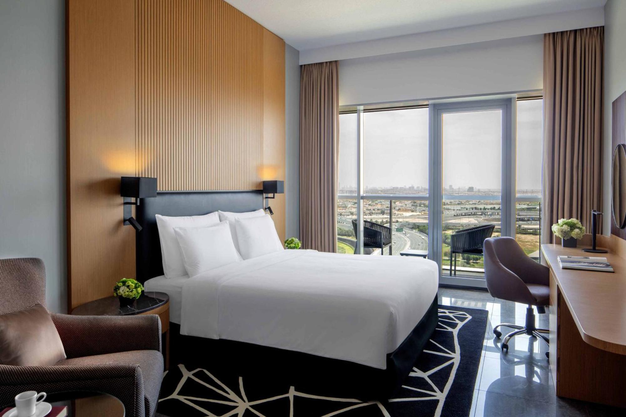 ホテル The First Collection Dubai Business Bay エクステリア 写真 A room at the hotel